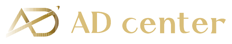 AD center 로고